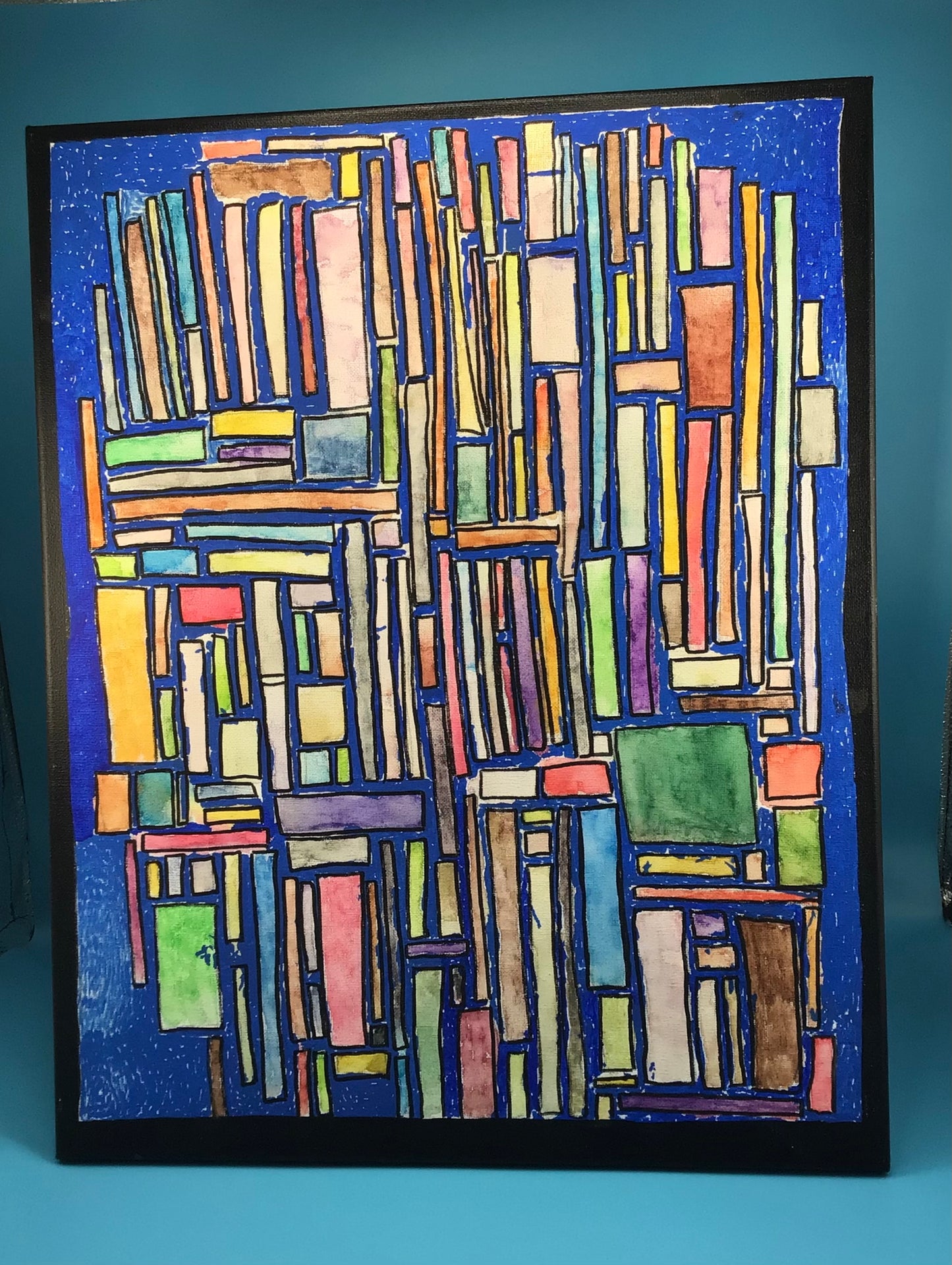 City Lights Wall Hanging - SOLD