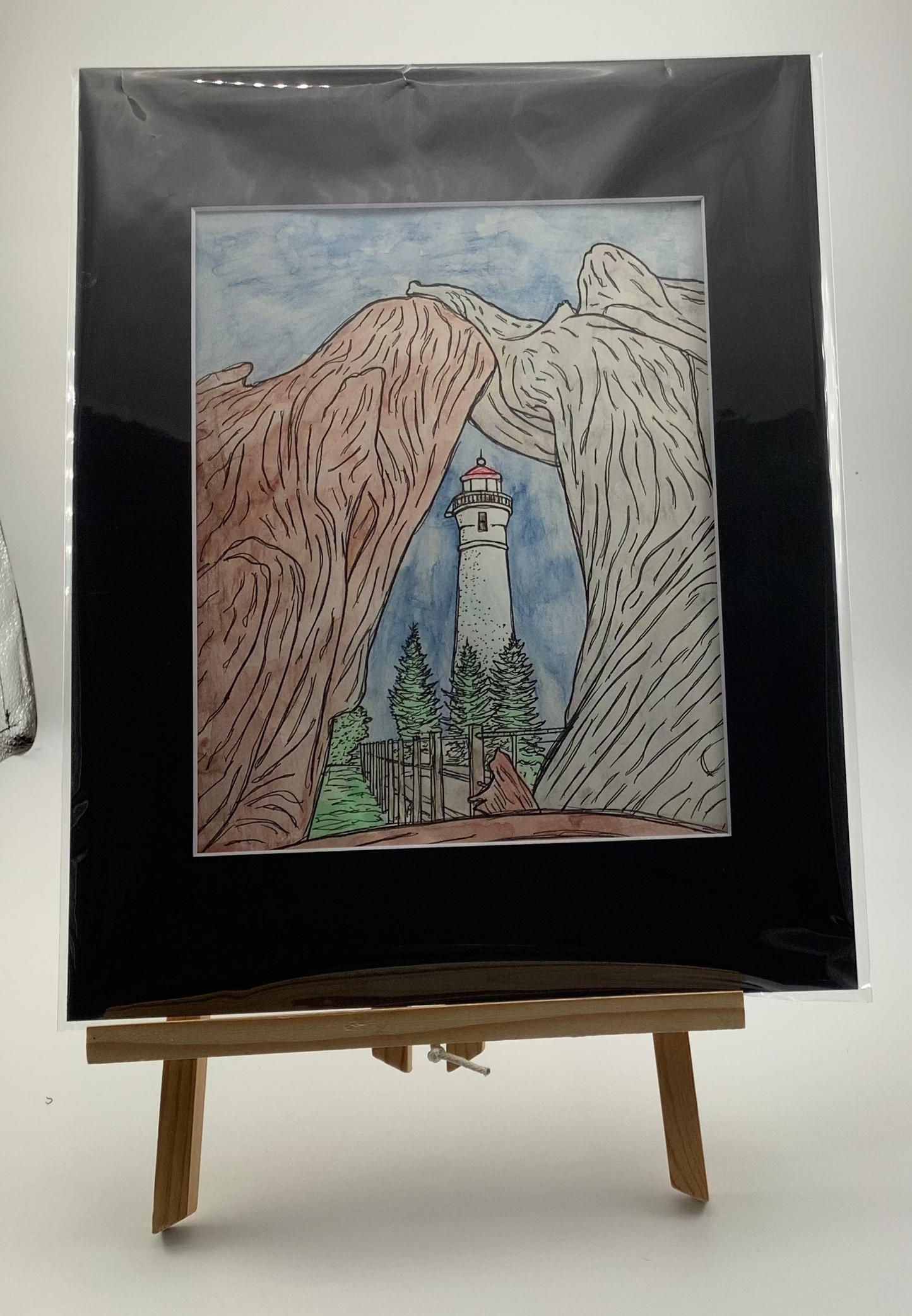 Lighthouse Watercolor