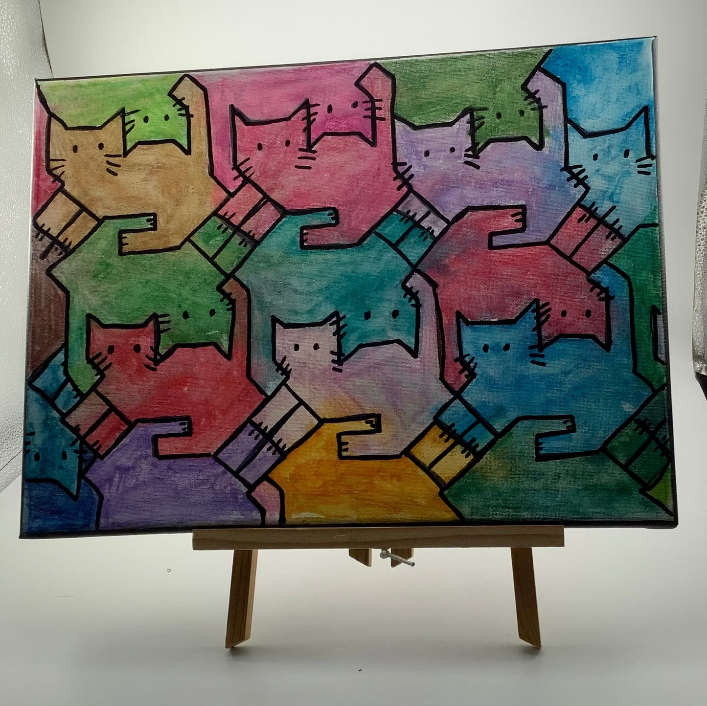 Colorful Kitties