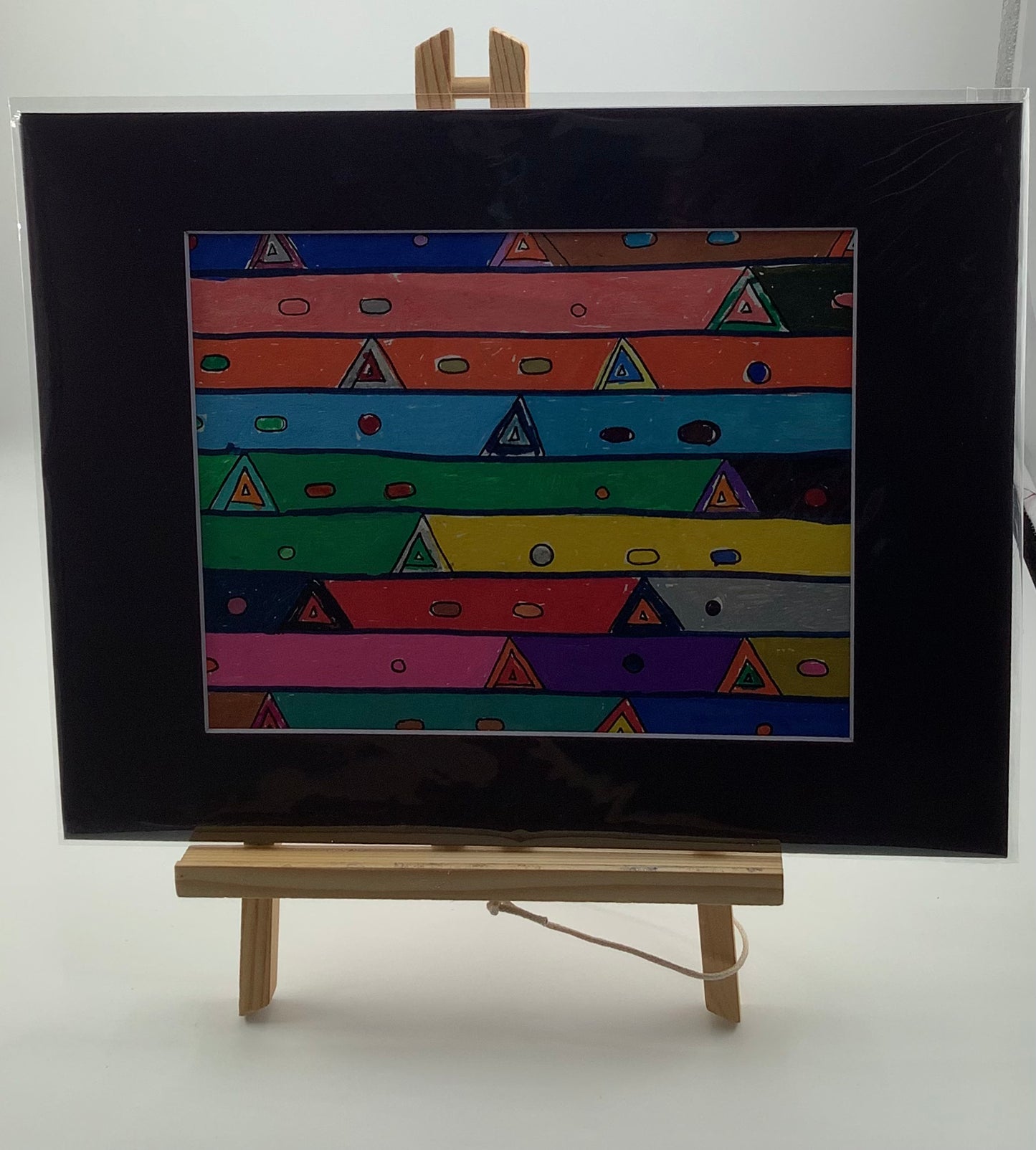 Multicolor Trianglescape