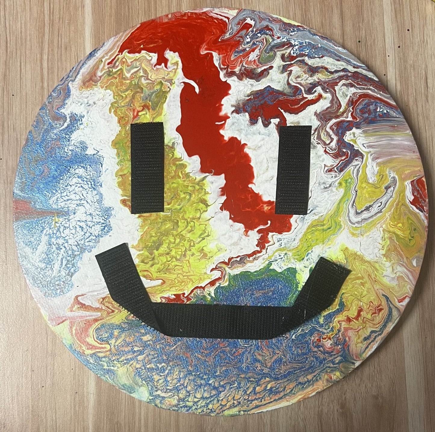 Flowing Paint Smile
