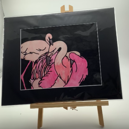 Flamingos In The Dark