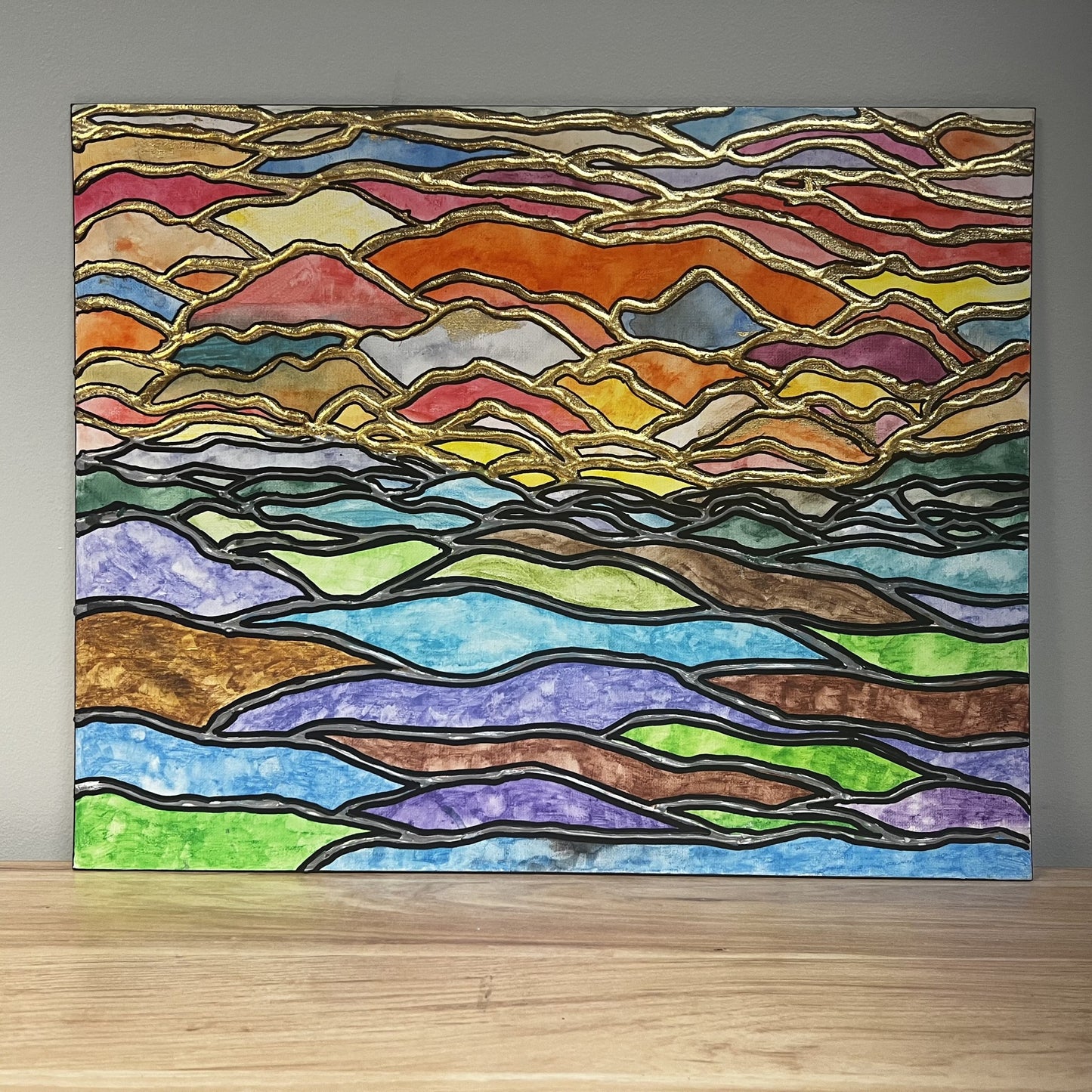 Textured Sunset