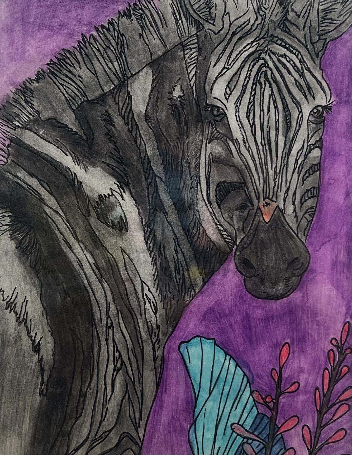 Stripes and Purple