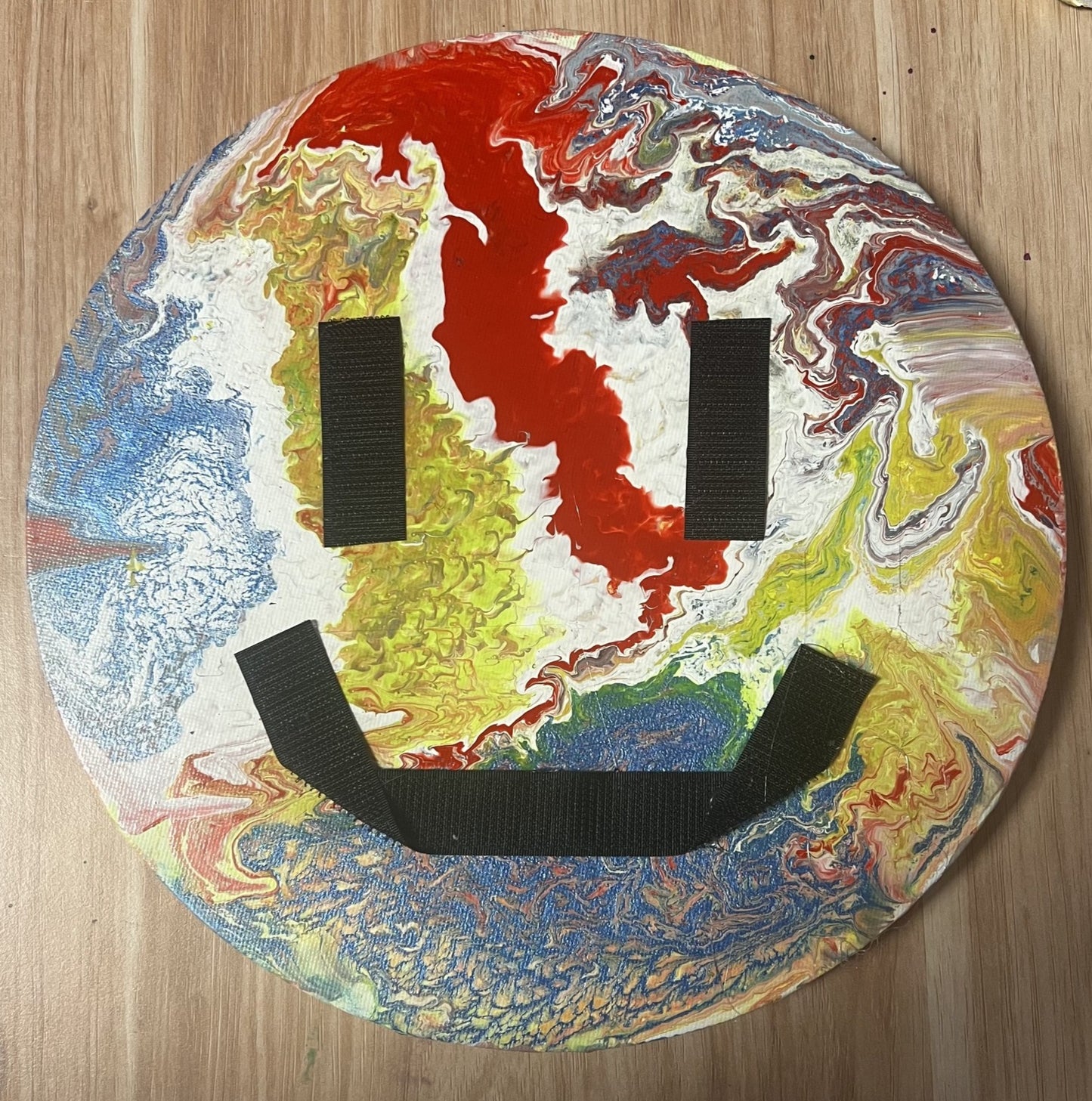 Flowing Paint Smile