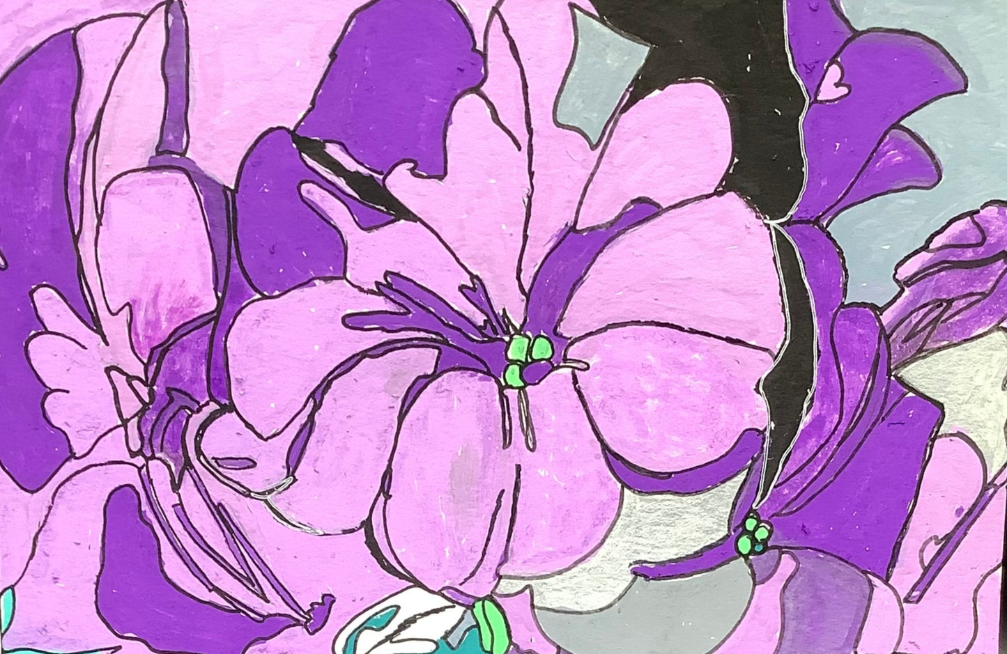 Pretty Picture In Purple