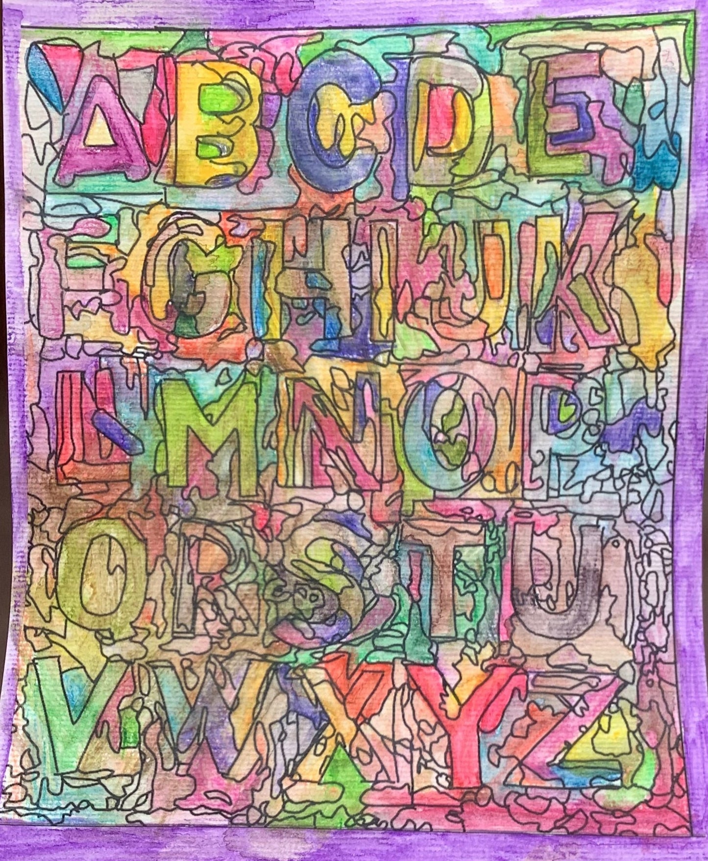Rainbow Scrabble