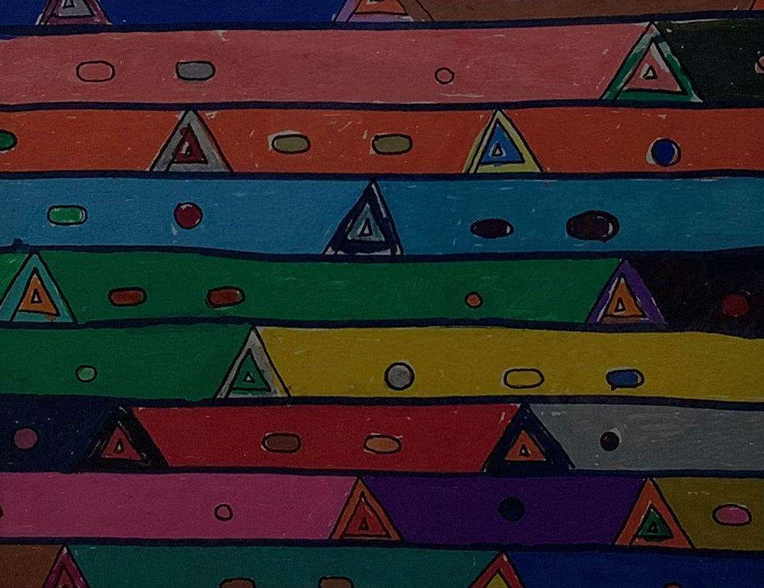 Multicolor Trianglescape