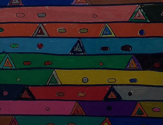 Multicolor Trianglescape