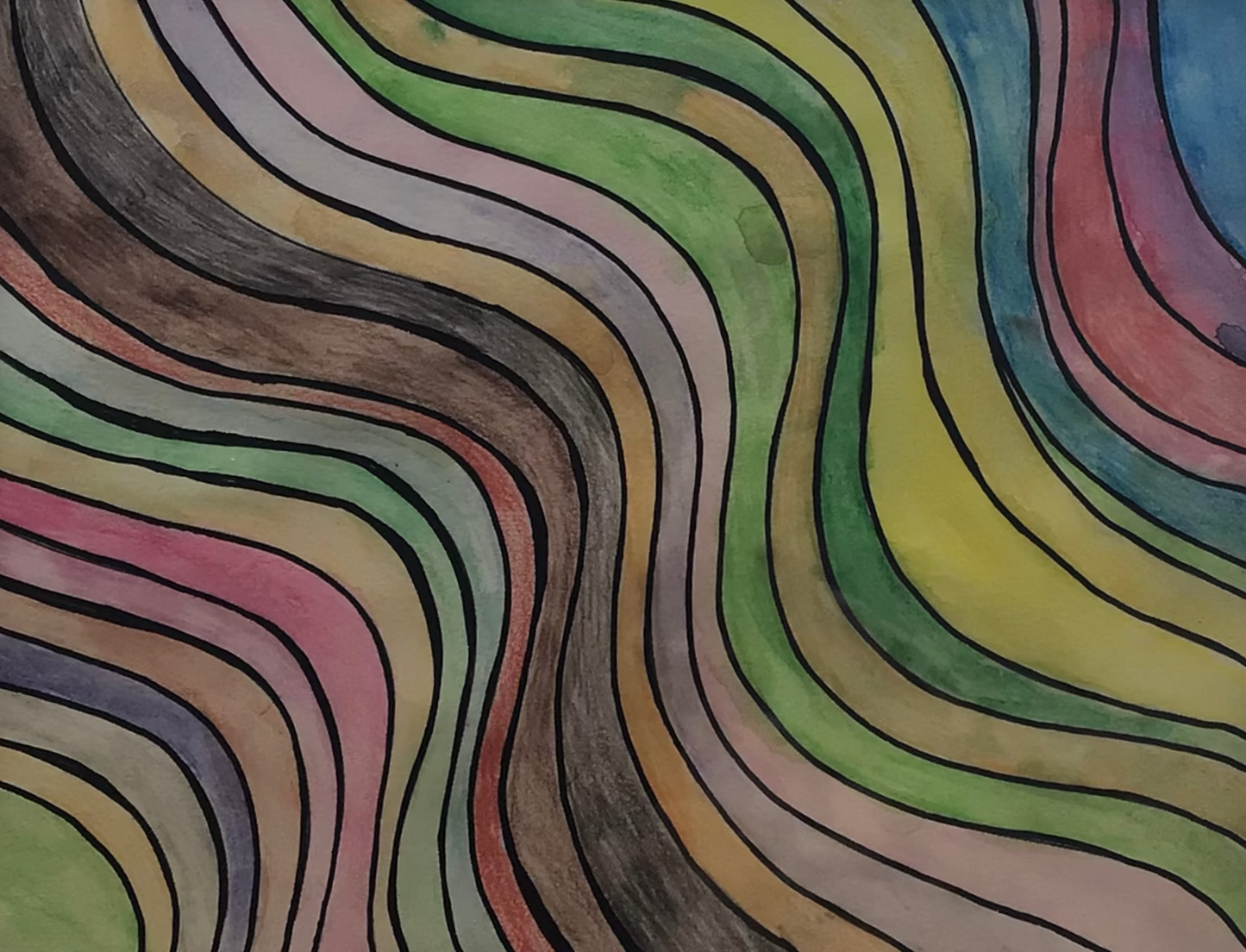 Waves of Paint