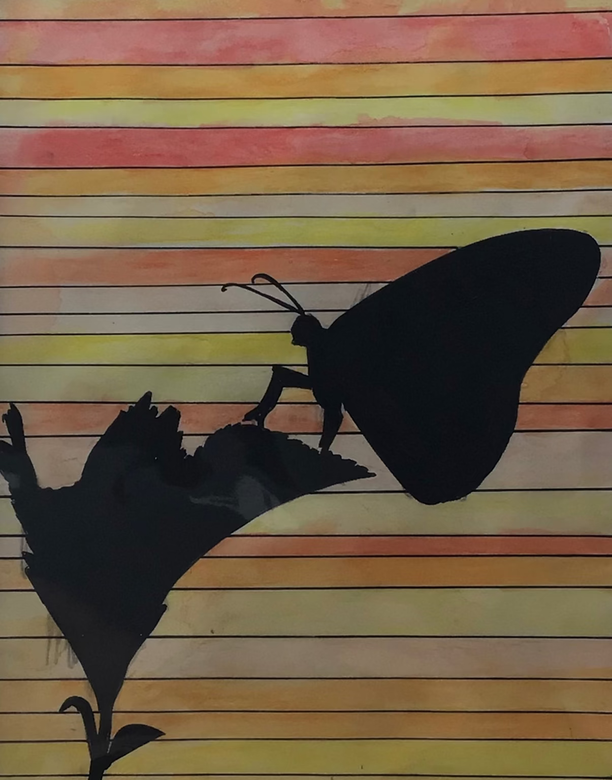 Butterfly and Flower