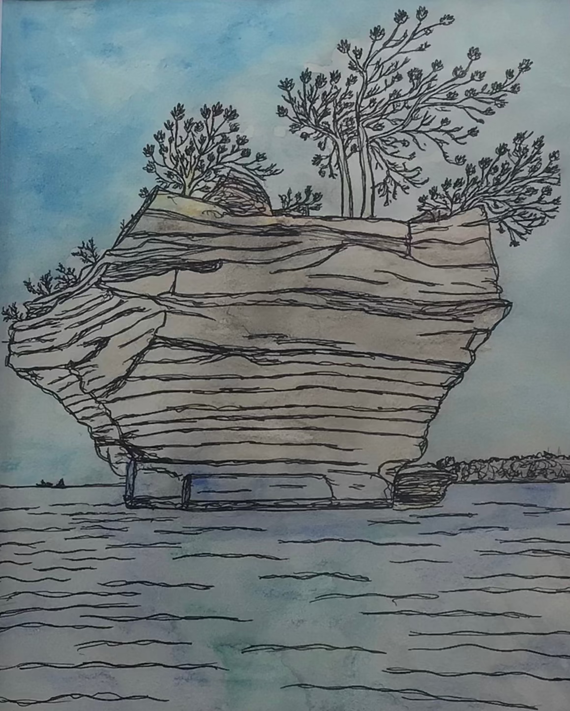 Turn at Turnip Rock