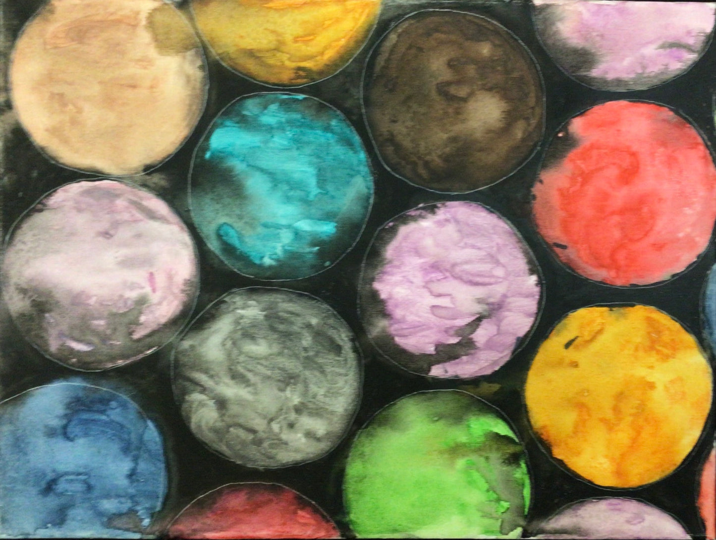 Tryptic Circles Continued