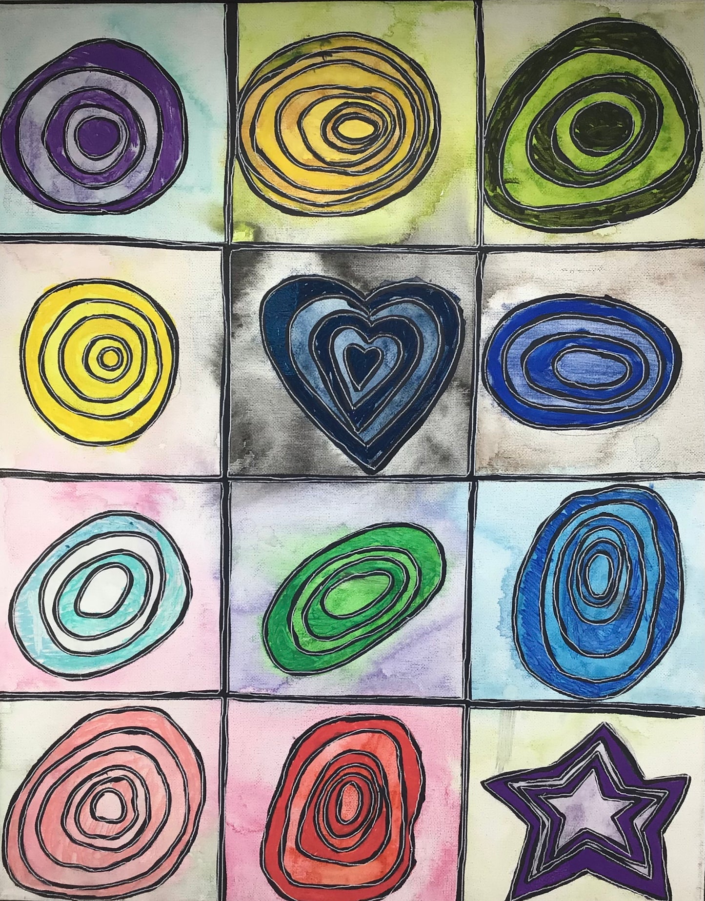 Heart Love Circles