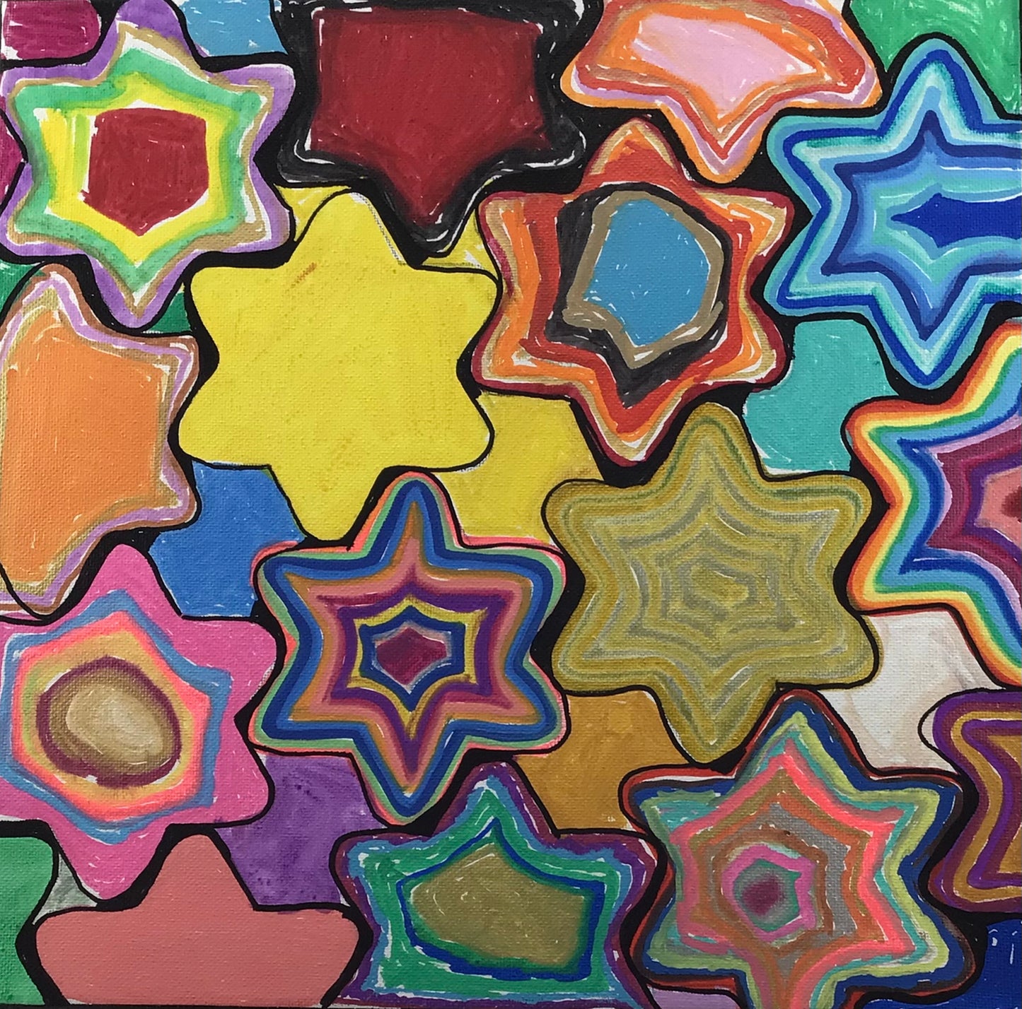 Stars changing color