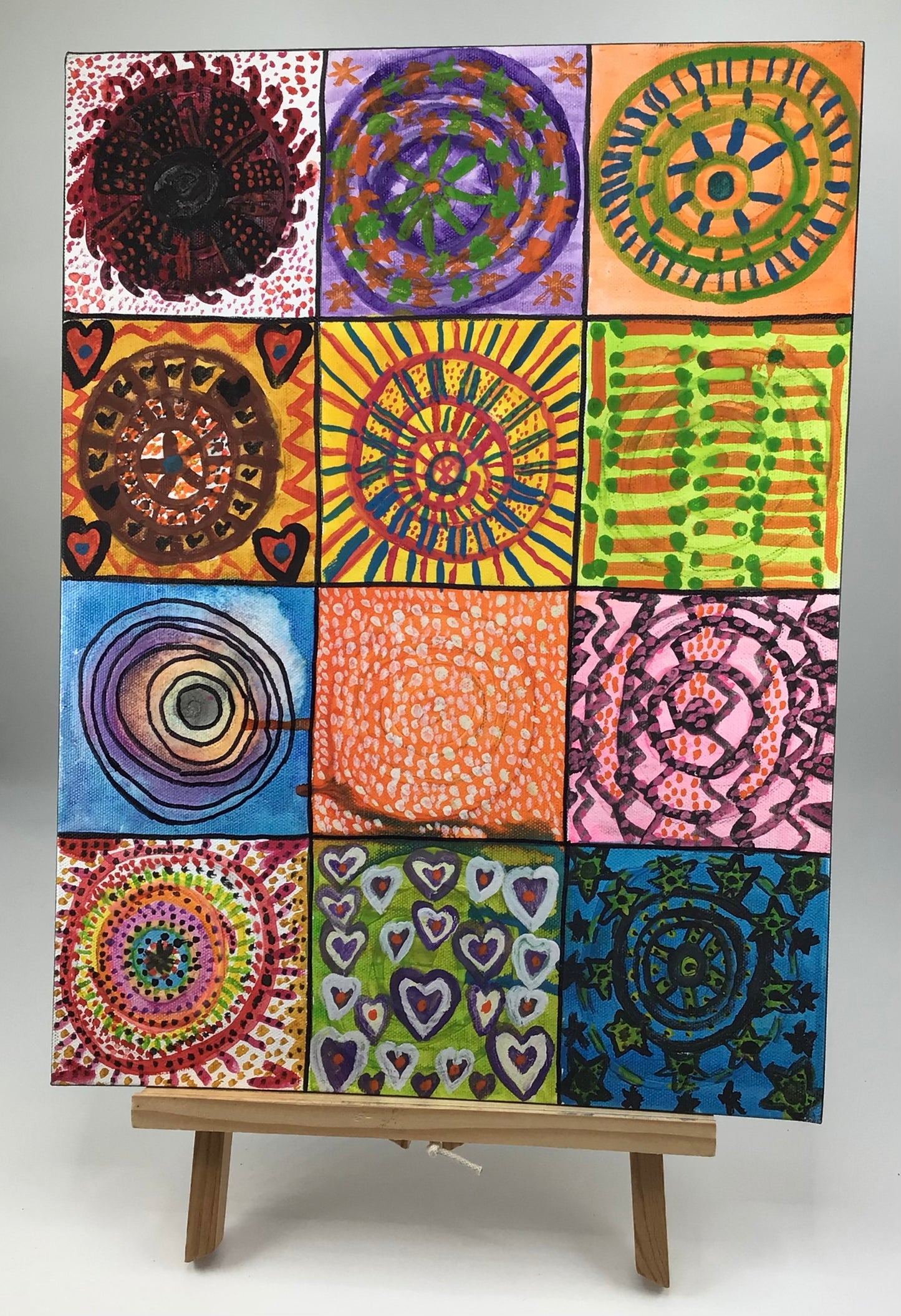 Tiled Multipiece Circle
