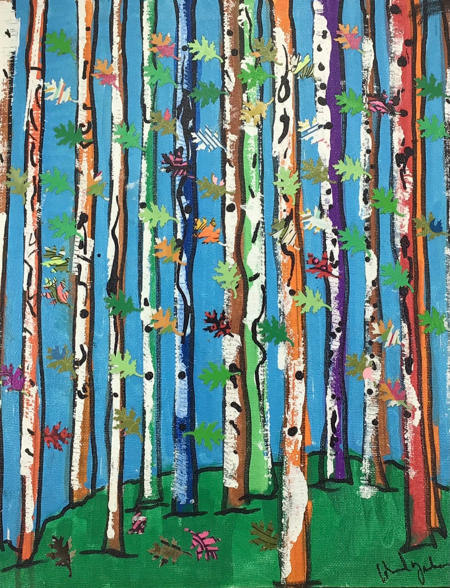 Birches in Autumn