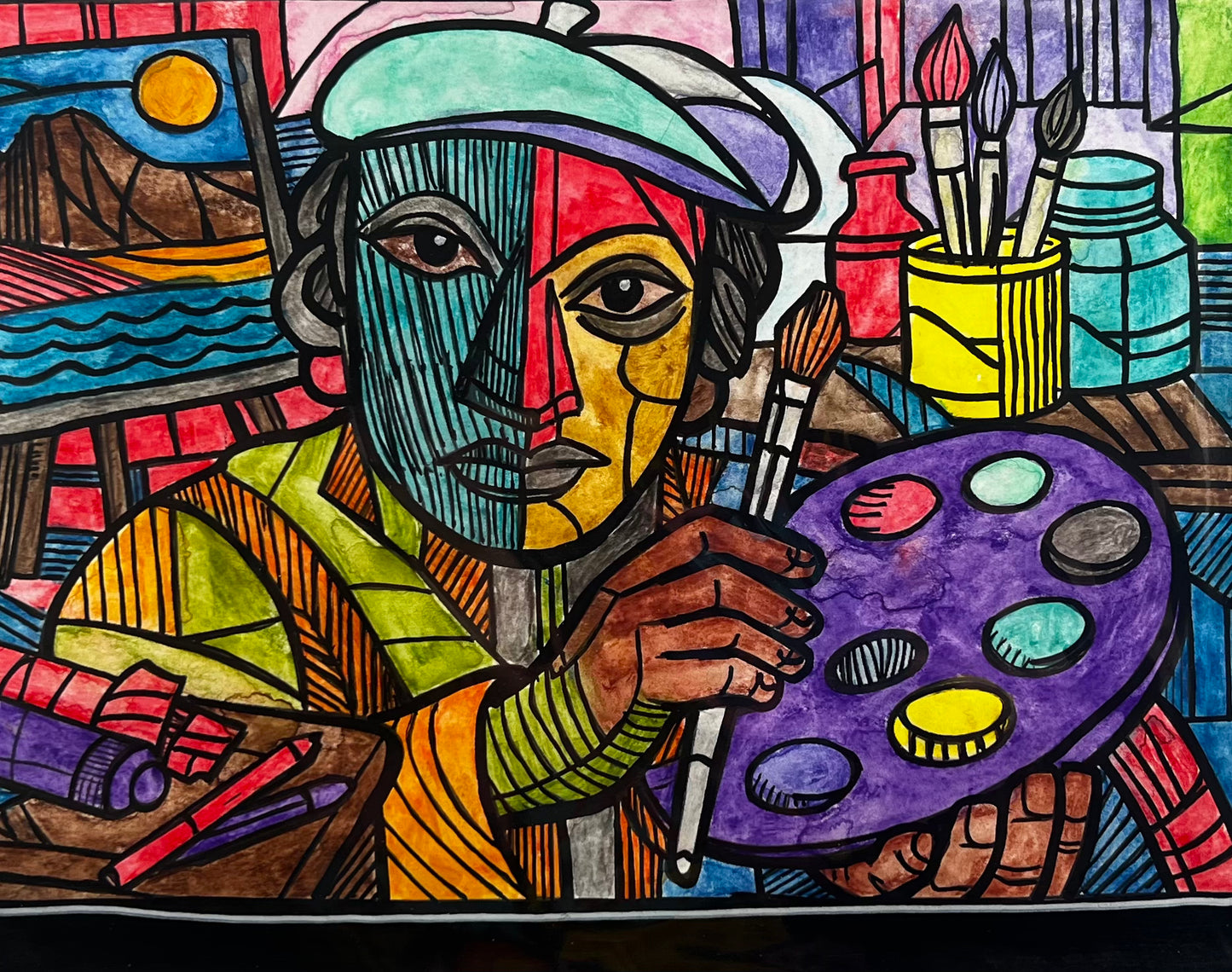 Afro artist