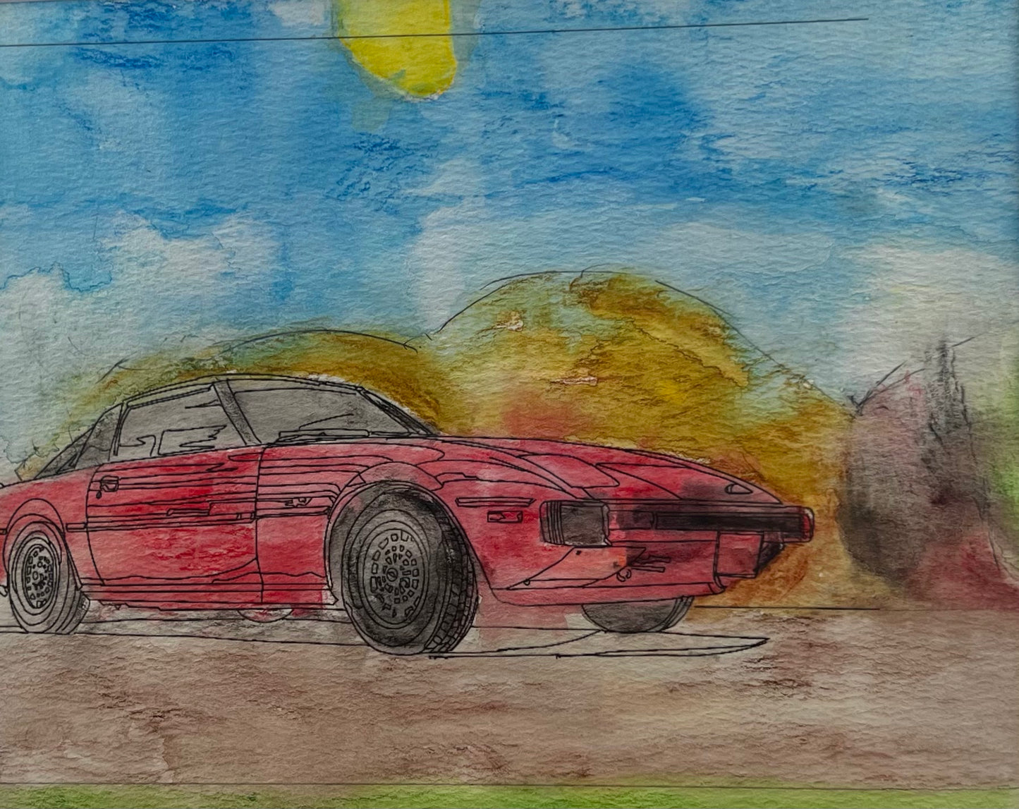 Red Sports Car