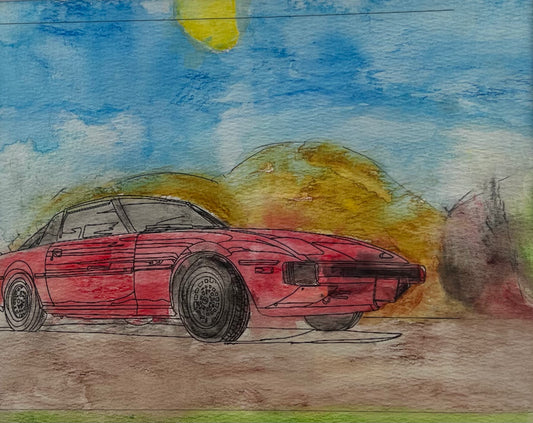 Red Sports Car