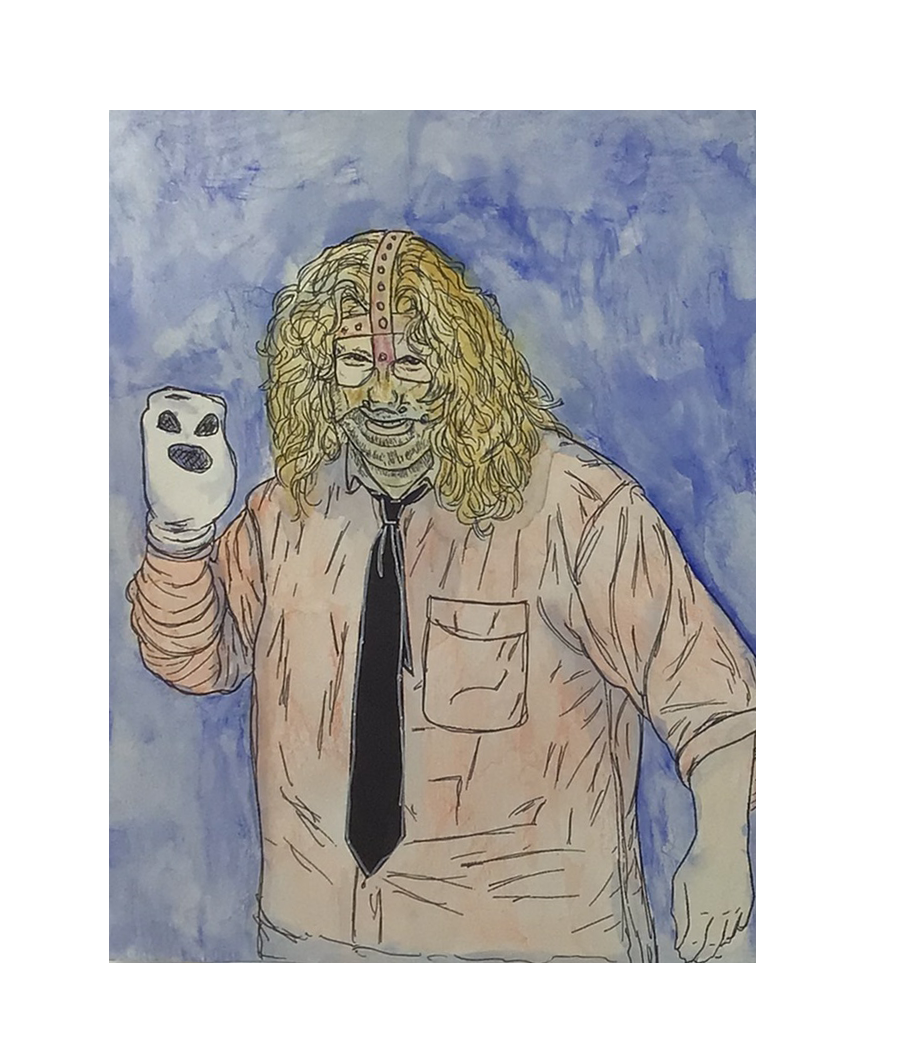 Mankind Wrestler Piece