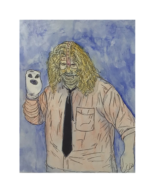 Mankind Wrestler Piece