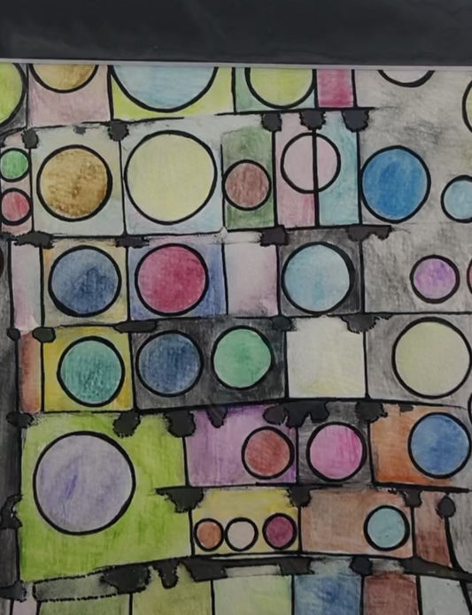 Multicolor Button Dots